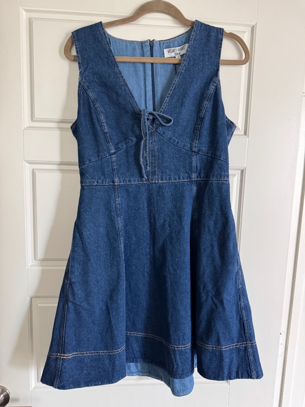Velvet heart Denim bland new dress